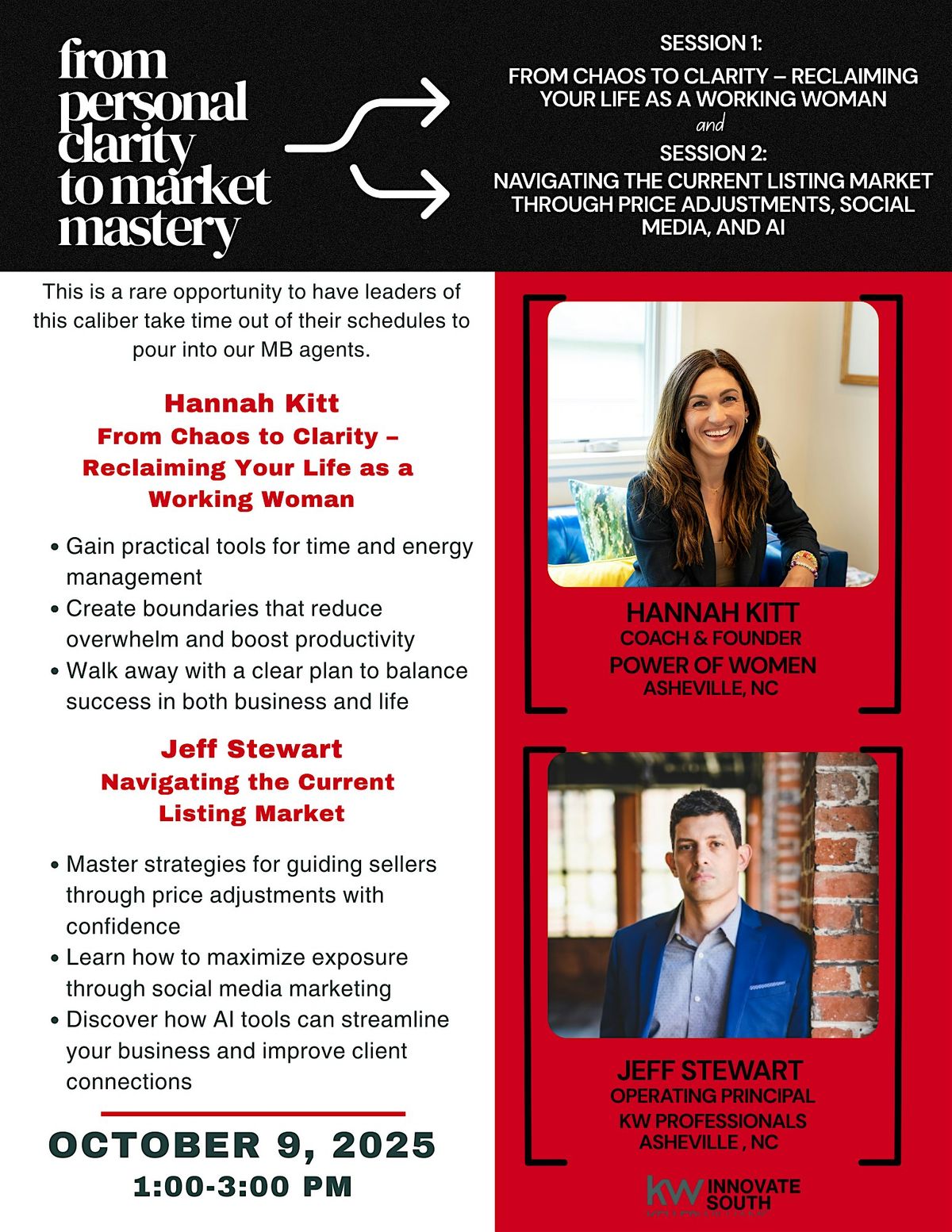 "From Personal Clarity to Market Mastery"