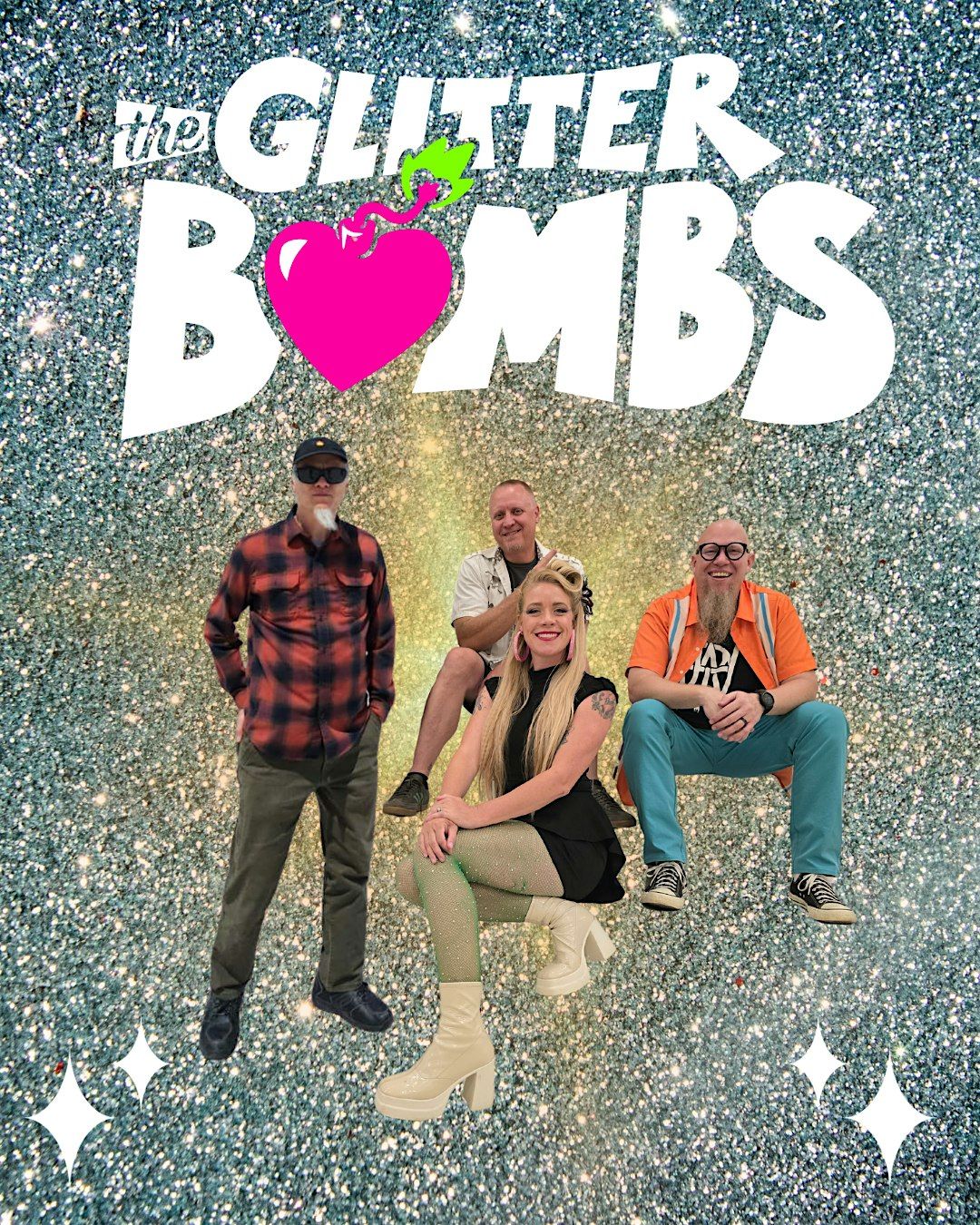 The Glitter Bombs Live Concert at Lava Flow Live in Lava Hot Springs, Idaho