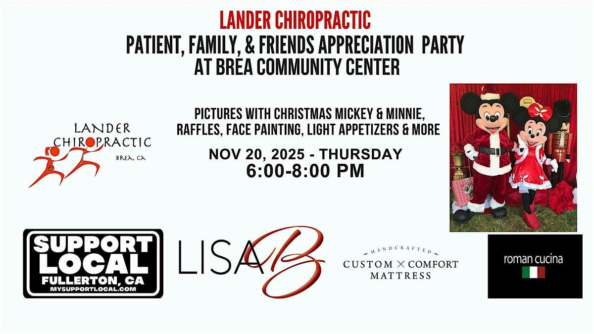 Patient, Family and Friends Appreciation Event