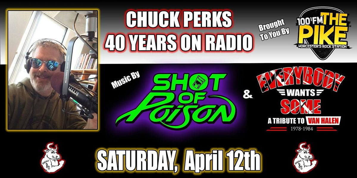 Chuck Perks 40 Years On Radio Celebration