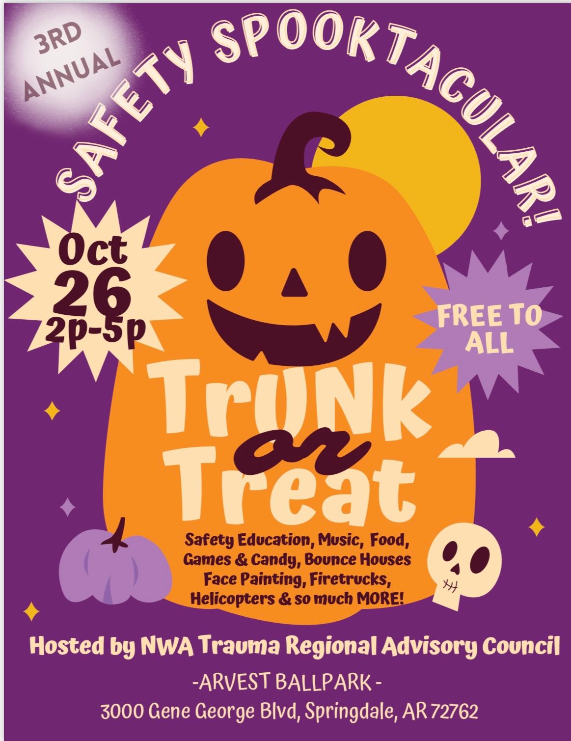 Safety Spooktacular - Trunk or Treat