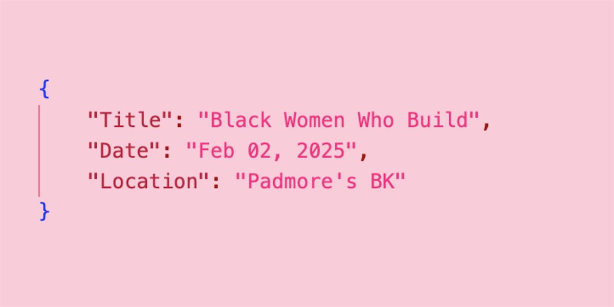 Black Women Who Build