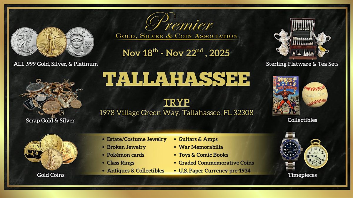 Tallahassee, FL FREE 5- Day Event