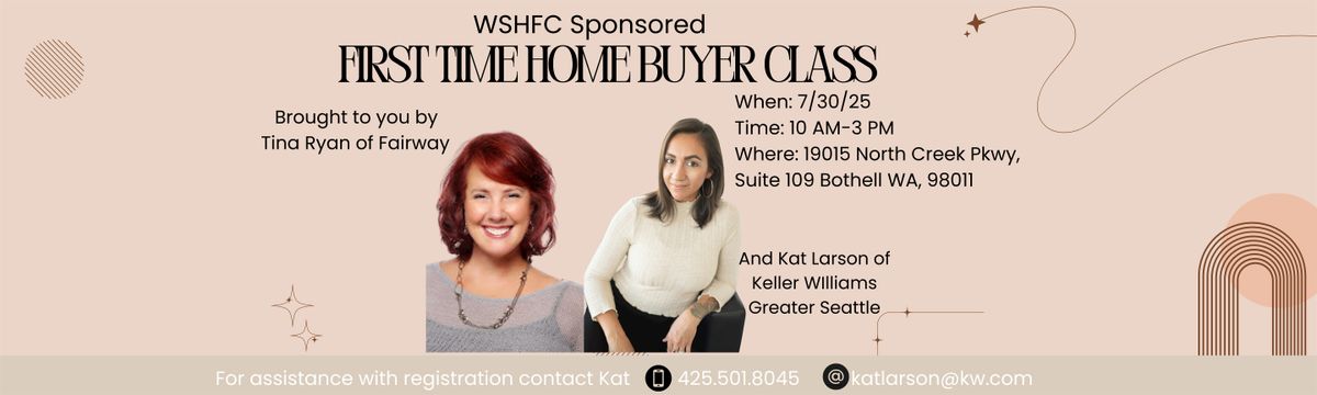Copy of First Time Home Buyer Class