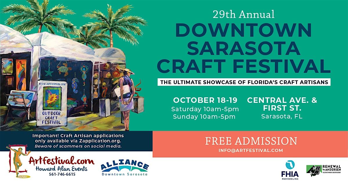 29th Annual Downtown Sarasota Craft Festival