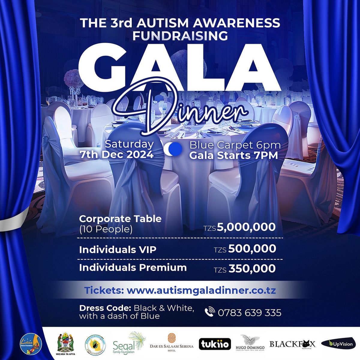 The 3rd Autism Awareness Fundraising Gala Dinner