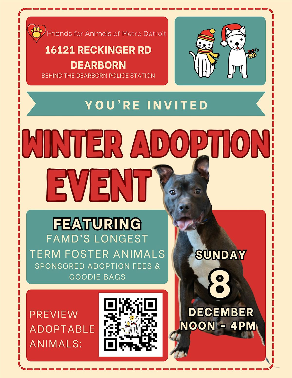 Foster Animal Adoption Event