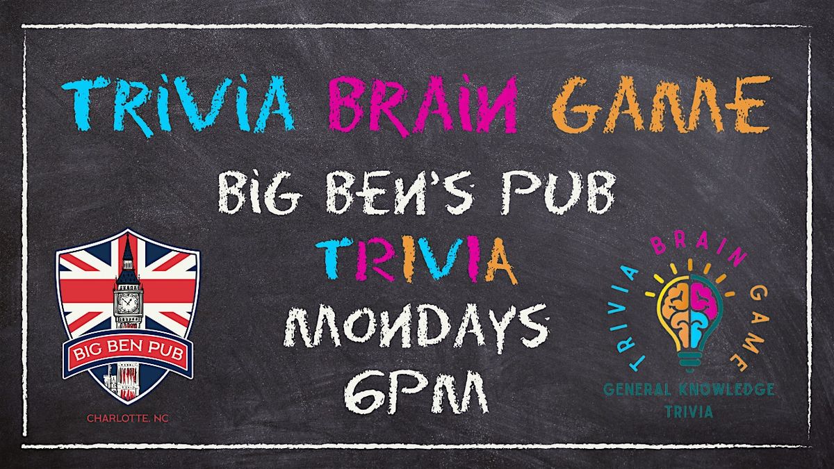 Big Ben's InQUIZition: Monday Night Trivia Challenge