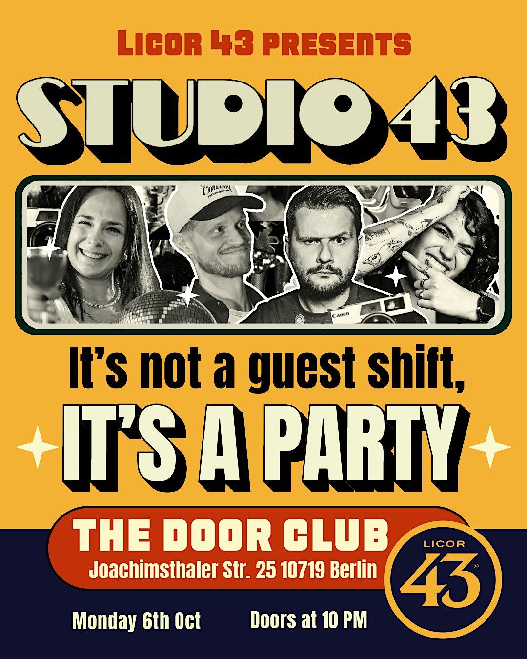 Licor43 presents Studio 43 @ BCB Berlin