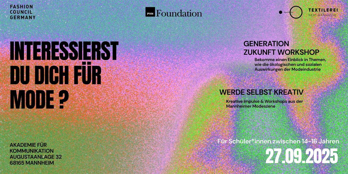 Generation Zukunft Hub I Textilerei Next Mannheim