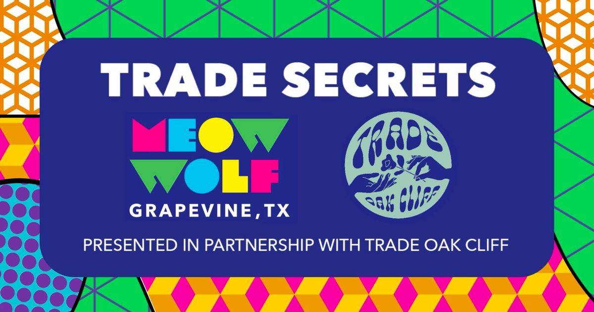 Trade Secrets: Art Workshop at Meow Wolf Grapevine