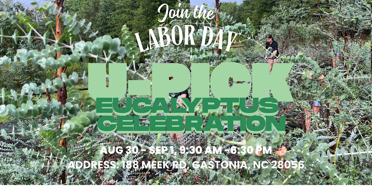Labor Day U- pick Eucalyptus Celebration