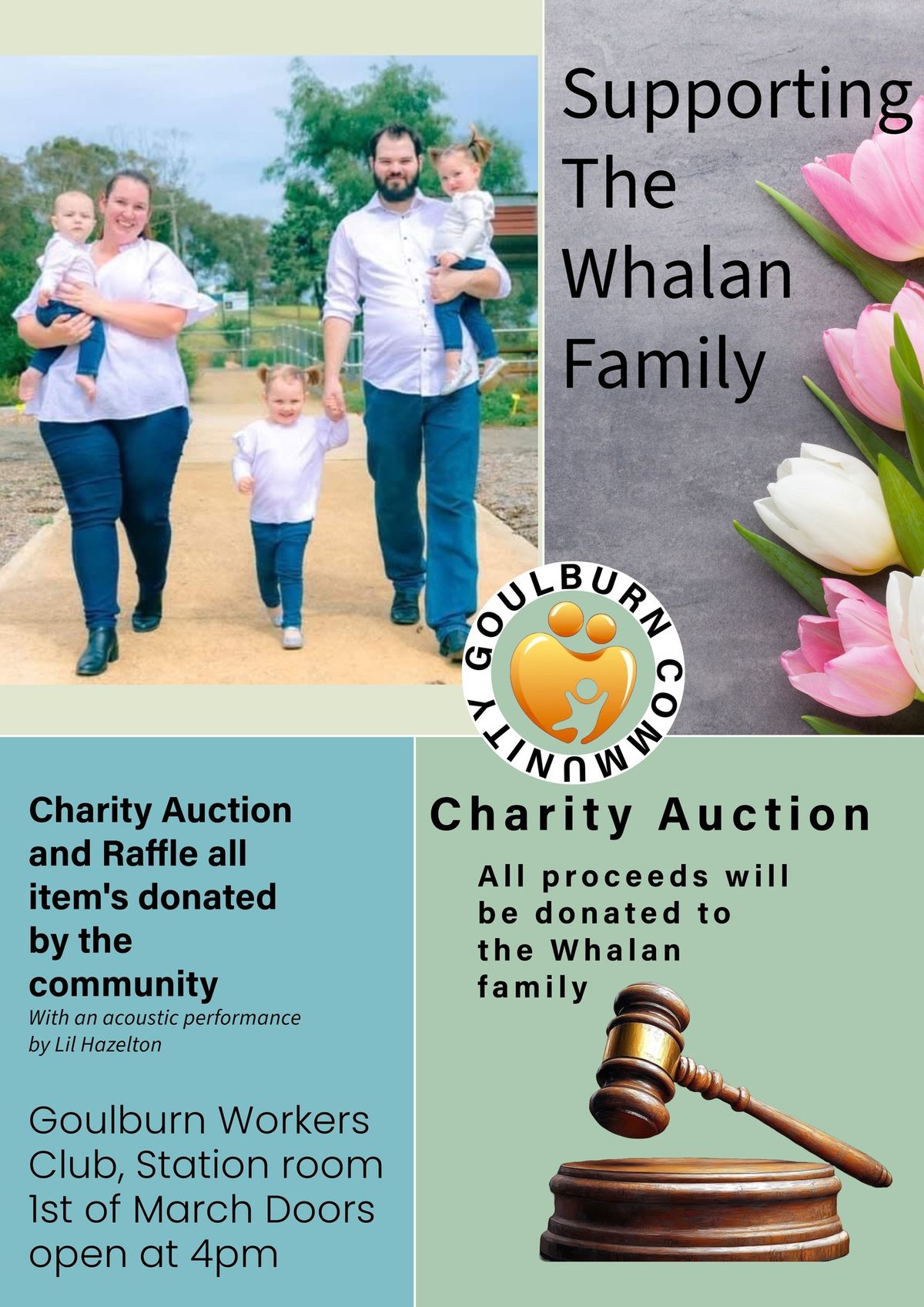 Supporting the Whalan Family Auction 