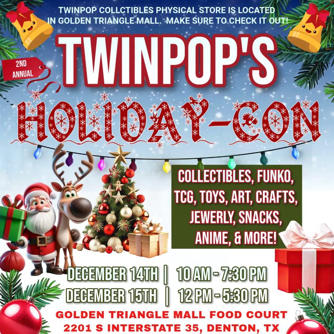 DFW FUNKO @ TwinPop\u2019s Holiday-Con (Trade\/Toy Show\/Fair)