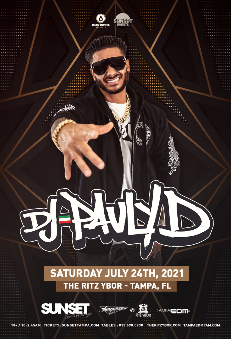 DJ Pauly D at TAO Beach Dayclub