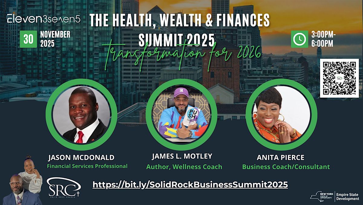The Health, Wealth and Finances Business Summit 2025