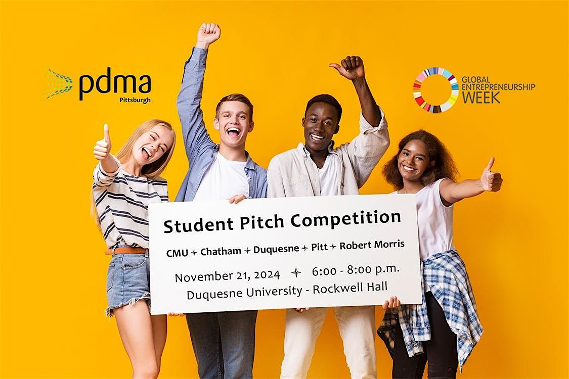 November 21st Student Pitch Competition @ Duquesne University