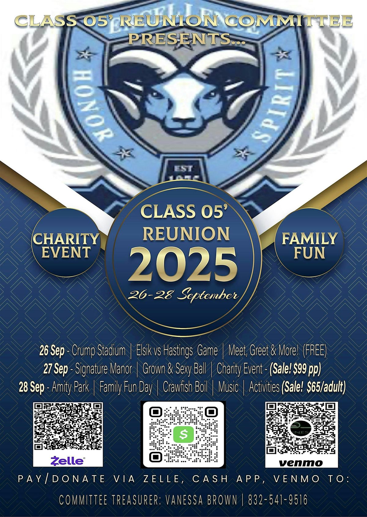 ELSIK CLASS 05' REUNION & CHARITY EVENT!!