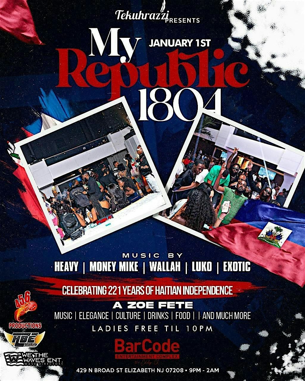 MyRepublic1804: Biggest Haitian Indepence day Celebration