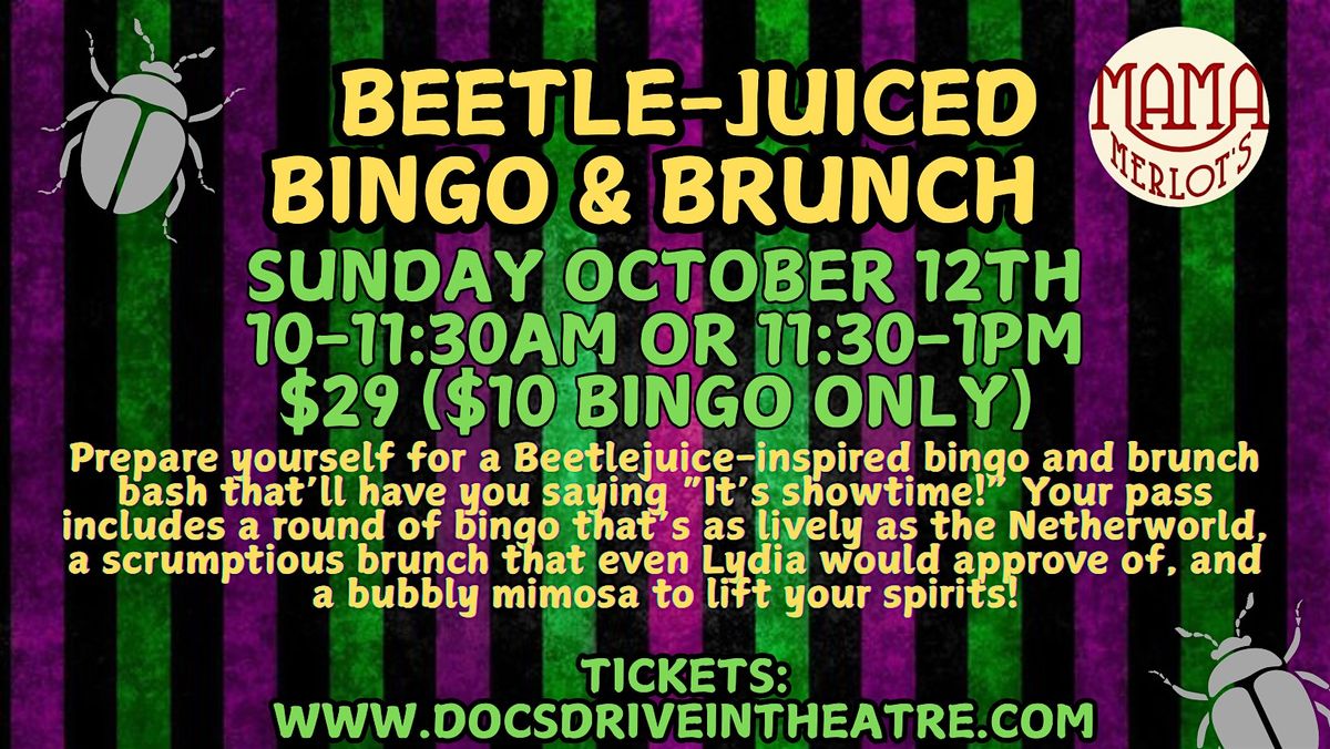 Beetle-Juiced Bingo & Brunch at the Speakeasy
