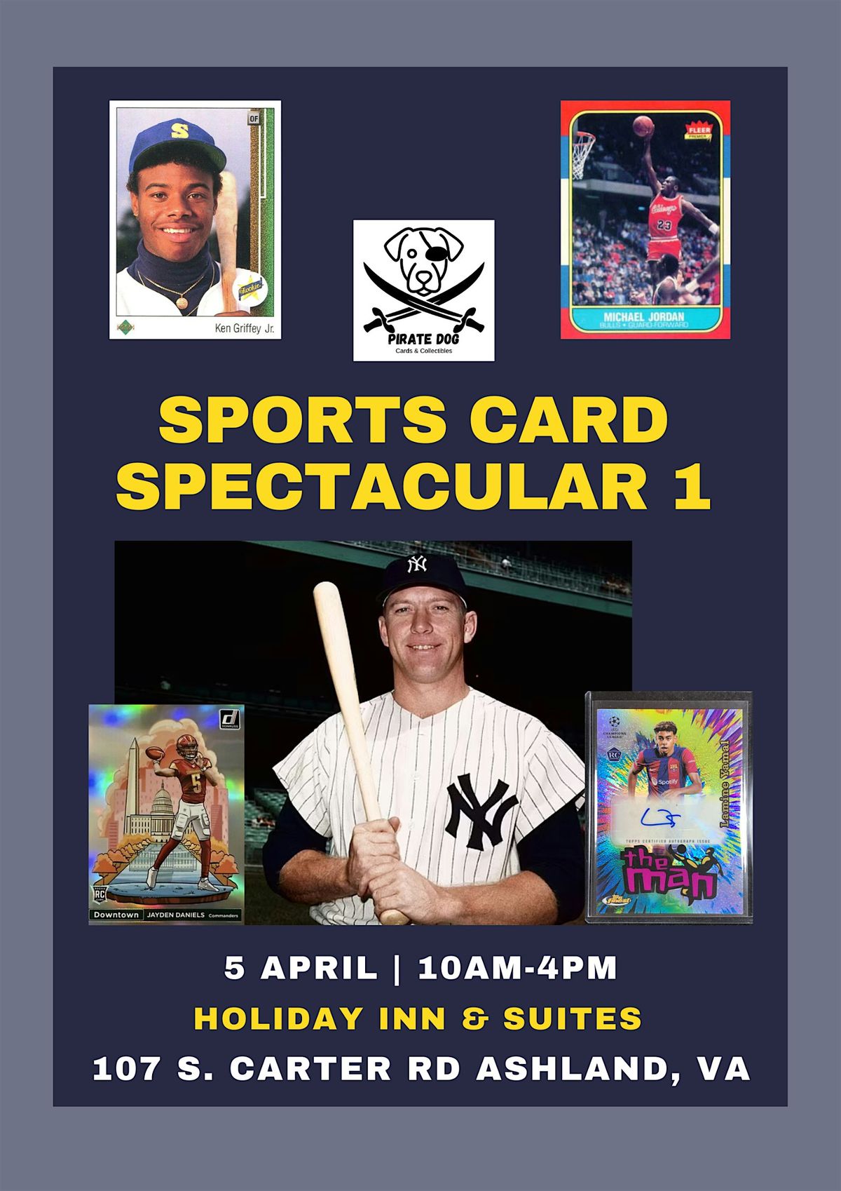 Pirate Dog Cards & Collectibles Sports Card Spectacular Card Show (Ashland)