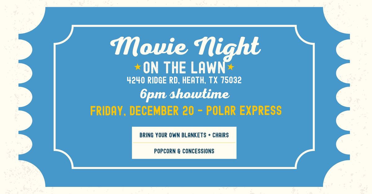 Movie Night On The Lawn