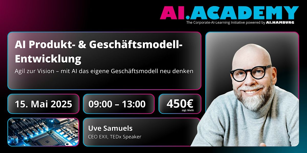 AI Produkt- und Gesch\u00e4ftsmodell-Entwicklung