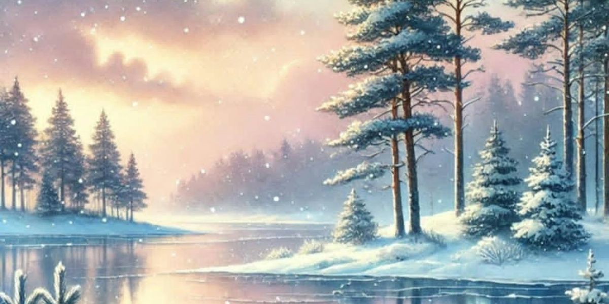 Winter Scenery Watercolor  Workshop