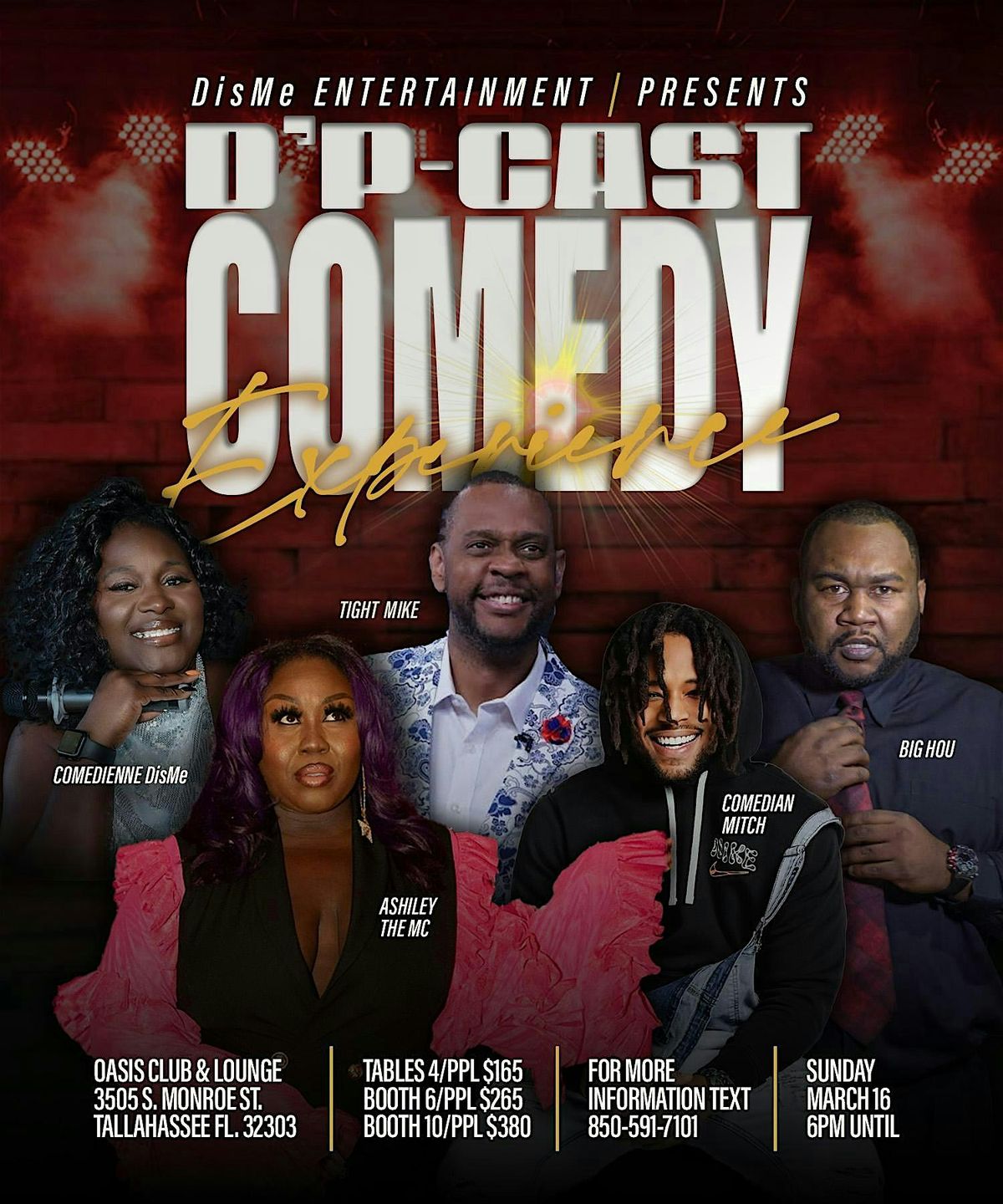 D'P-Cast Comedy Experience