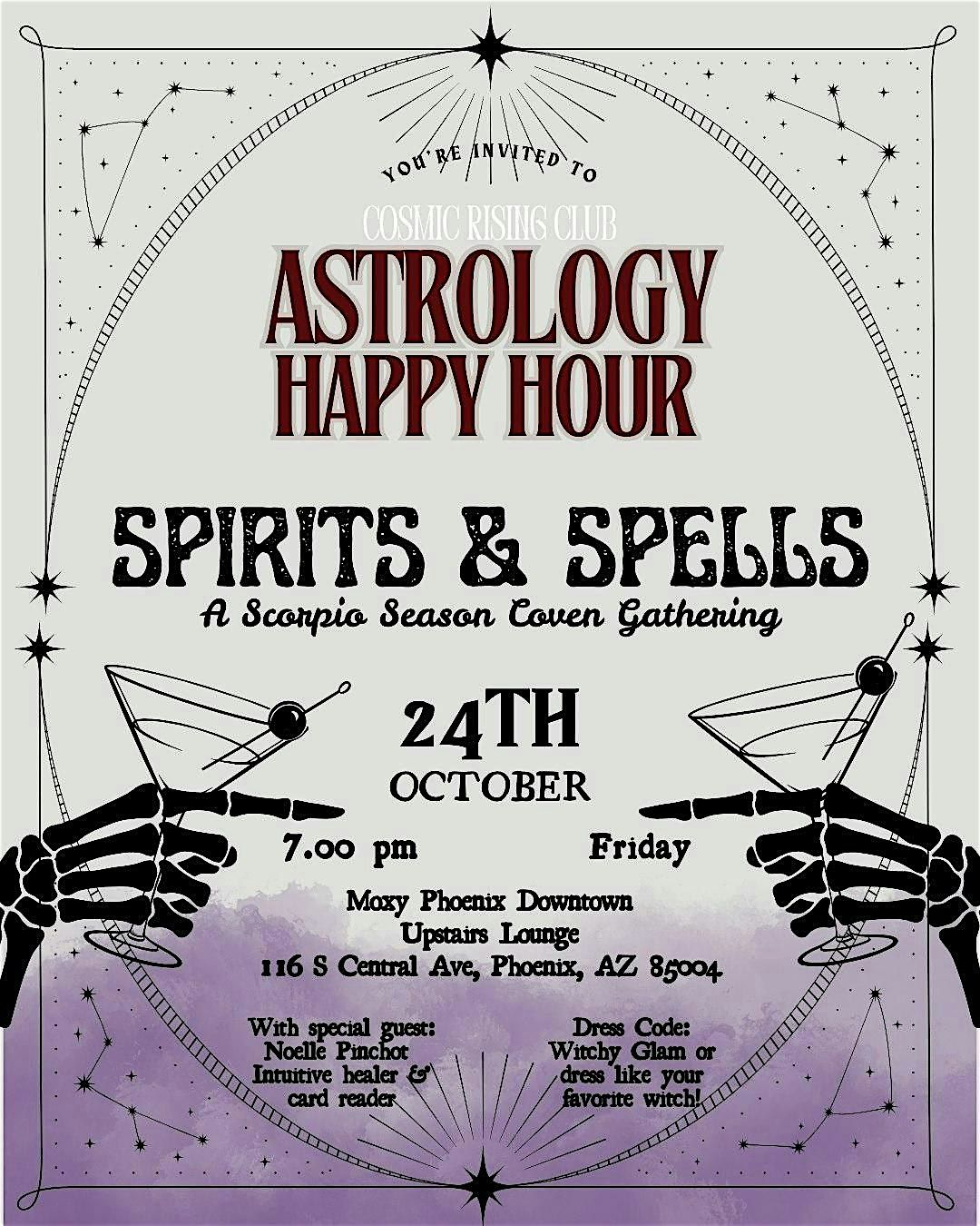 Astrology Happy Hour: Scorpio Season Witch Night