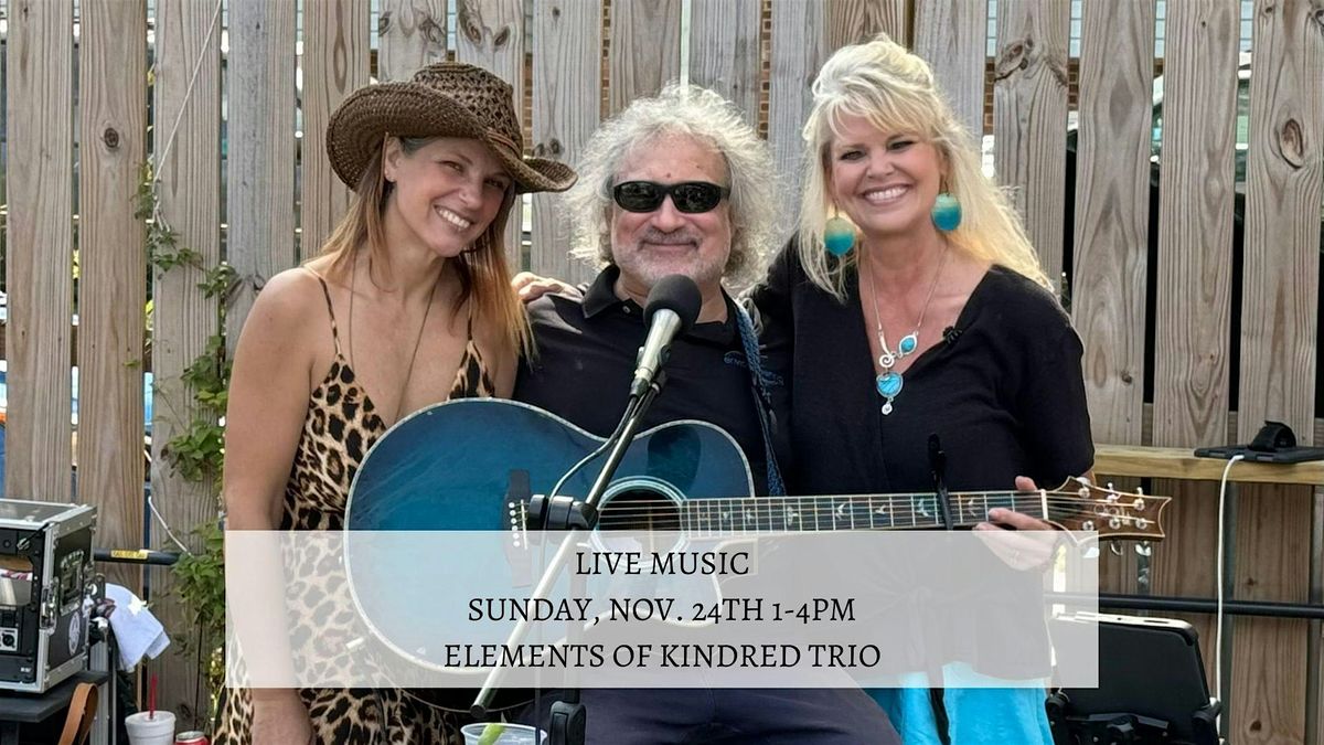 Live Music by Elements of Kindred