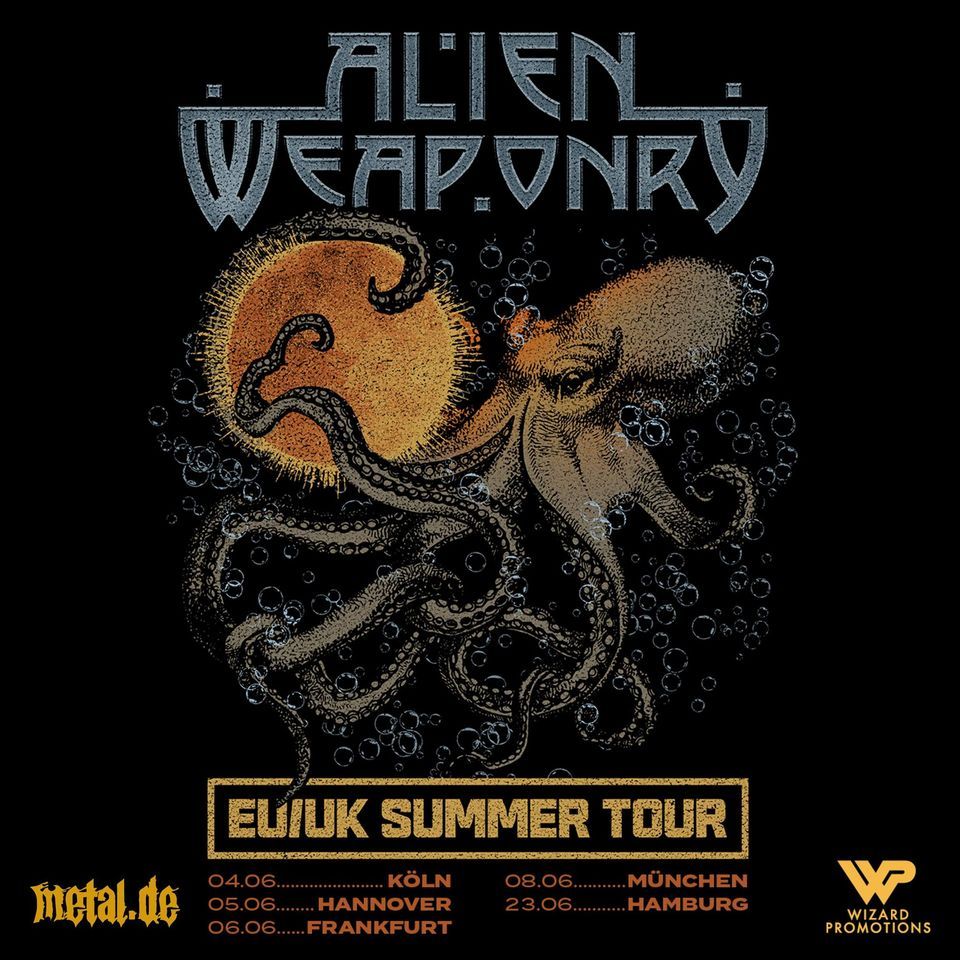 Alien Weaponry - EU\/UK SUMMER TOUR \/ M\u00fcnchen