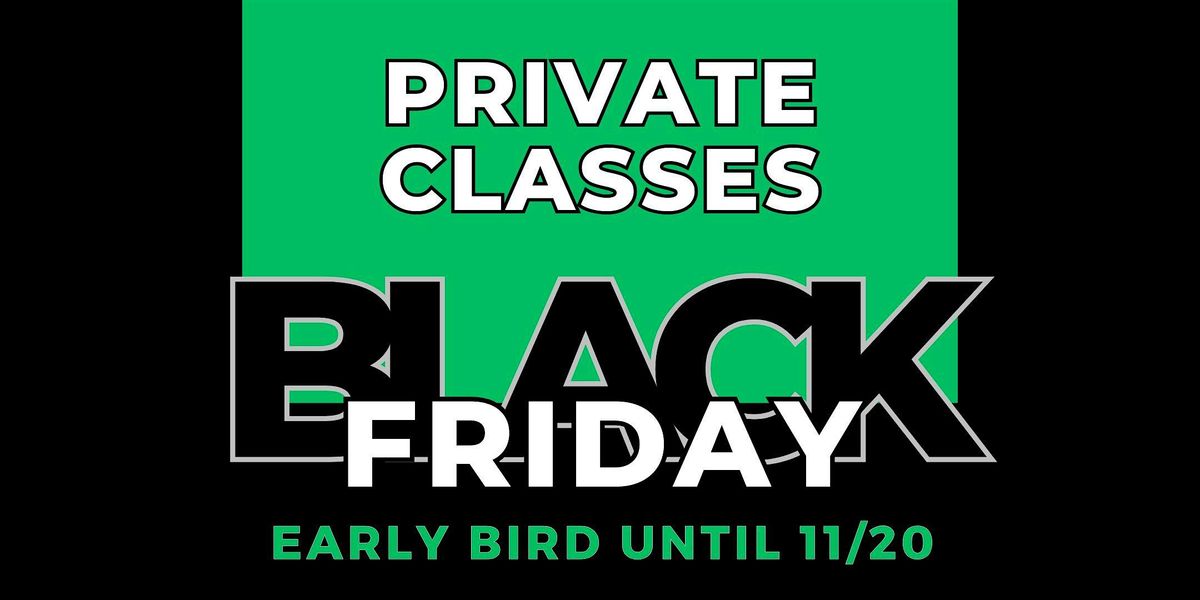 Black Friday Tango: Private Classes with Sergio Segura