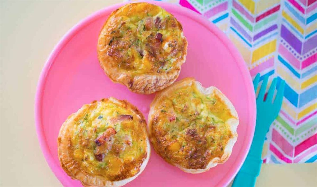 Family Brunch Cooking Class - Mini Quiche & Apple Crumble Tartlets