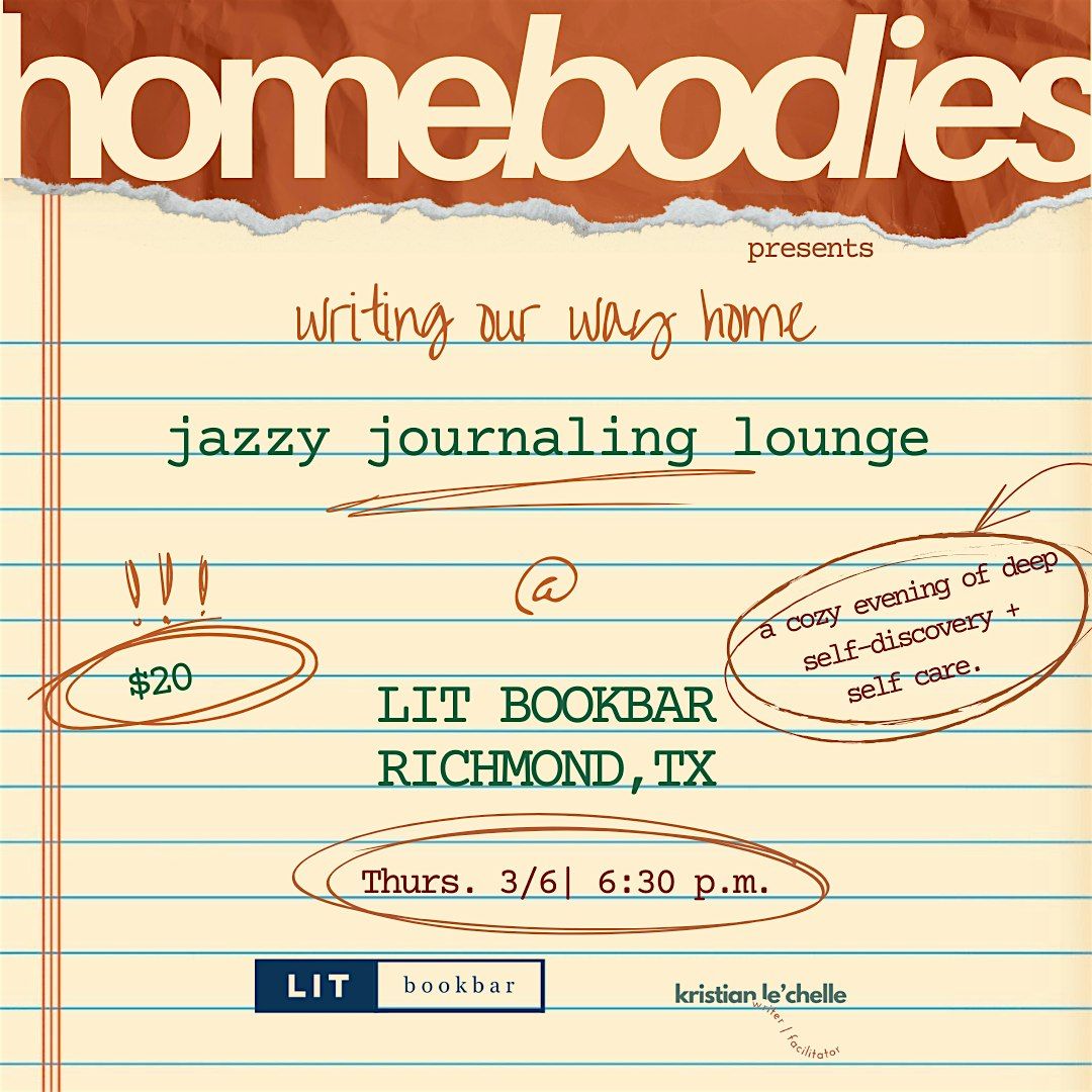 homebodies: jazzy journaling lounge