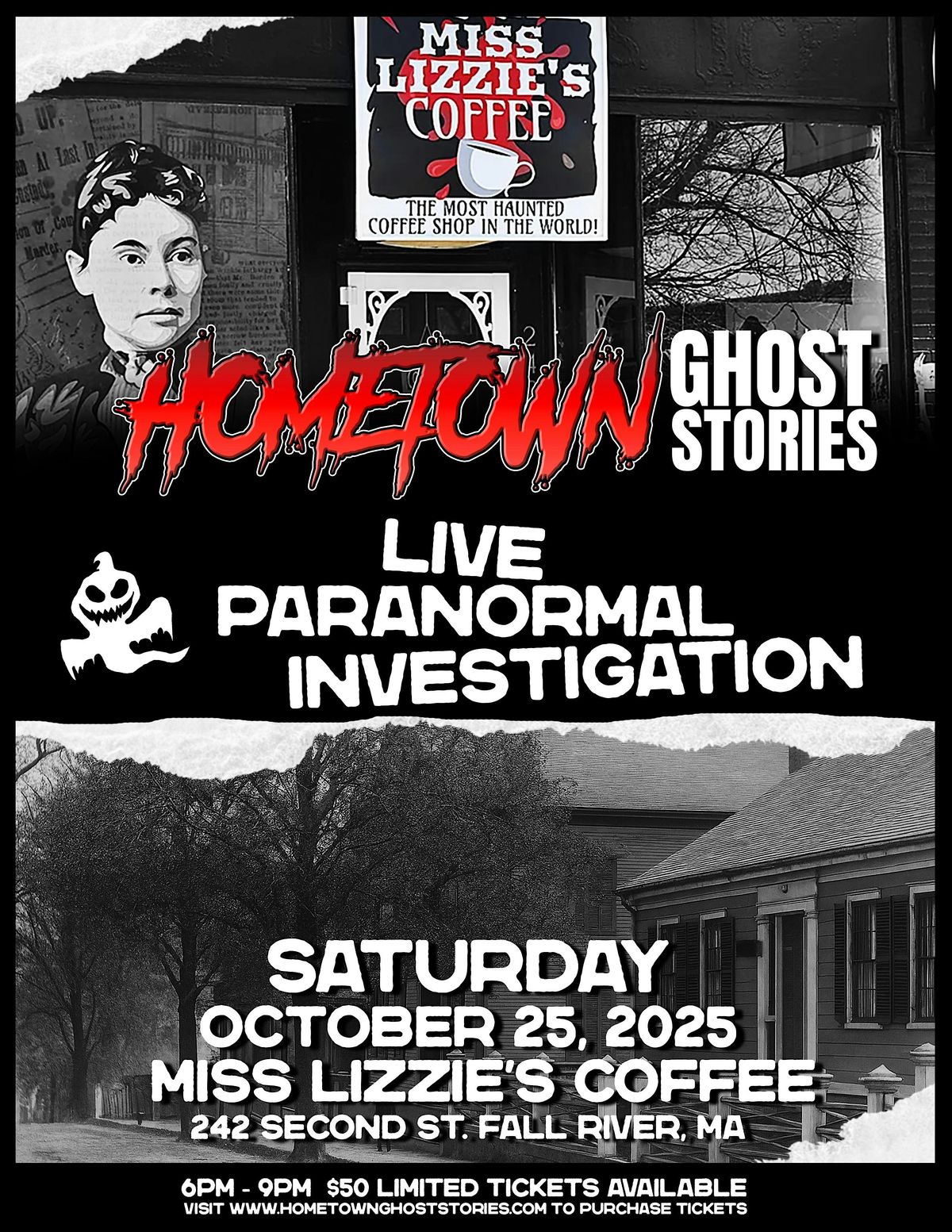 Miss Lizzie's Coffee - LIVE PARANORMAL INVESTIGATION