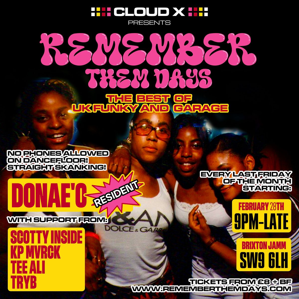 Remember Them Days..w\/ Donae'o + Guests