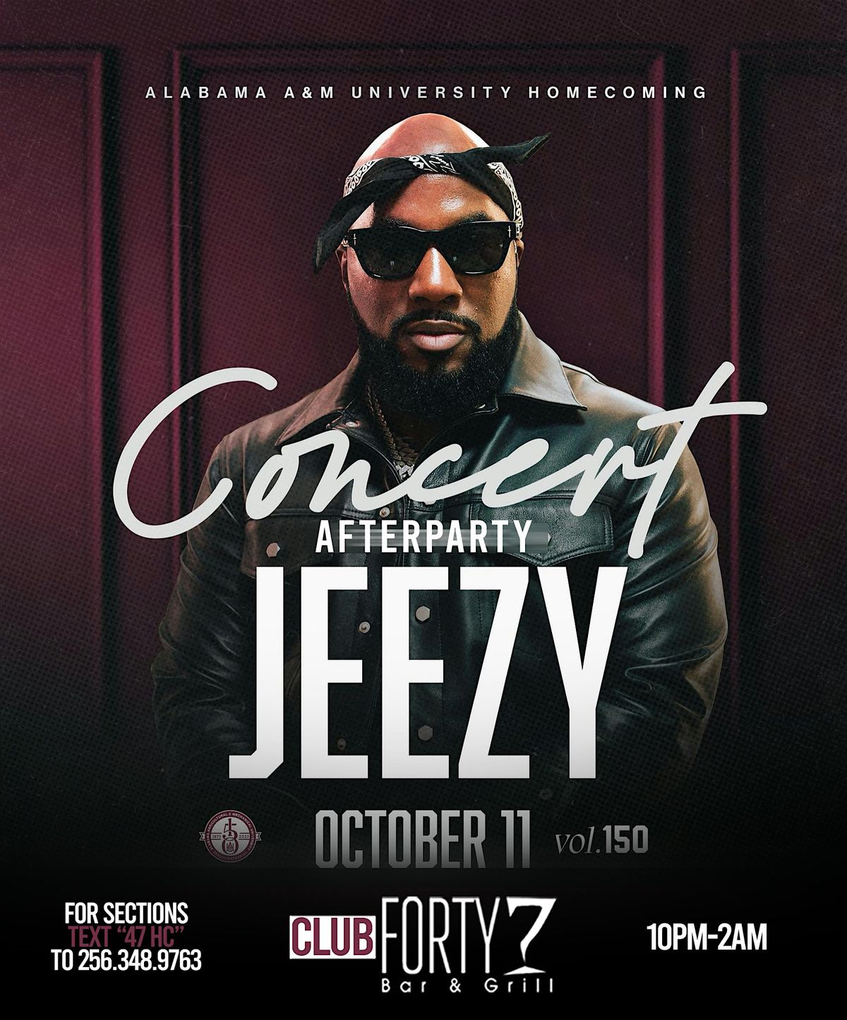 FREE TICKETS for JEEZY HOMECOMING CONCERT AFTERPARTY @ CLUB47 | SEPT 11TH
