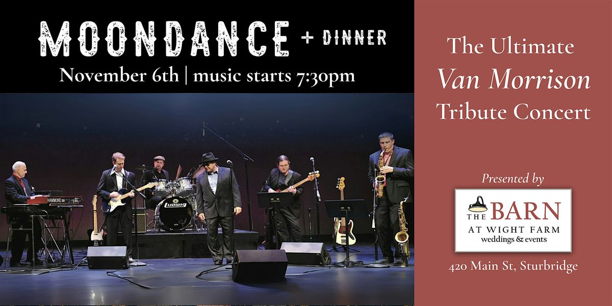 Van Morrison Tribute | MOONDANCE | + Dinner