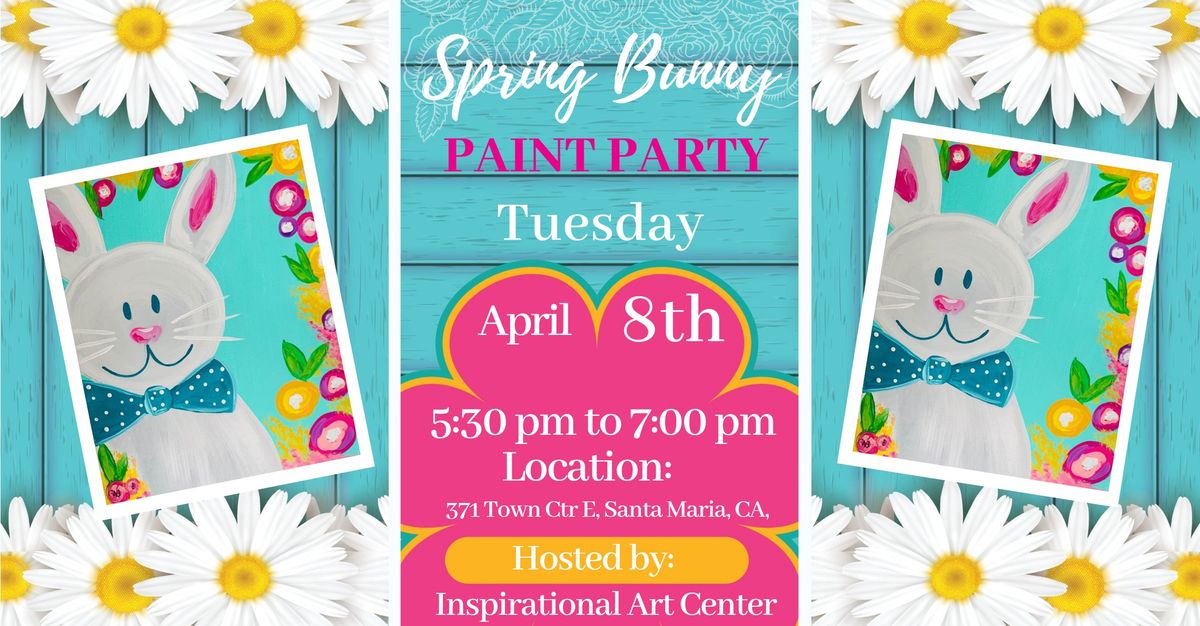 FREE - Spring Bunny Paint Party for Kids