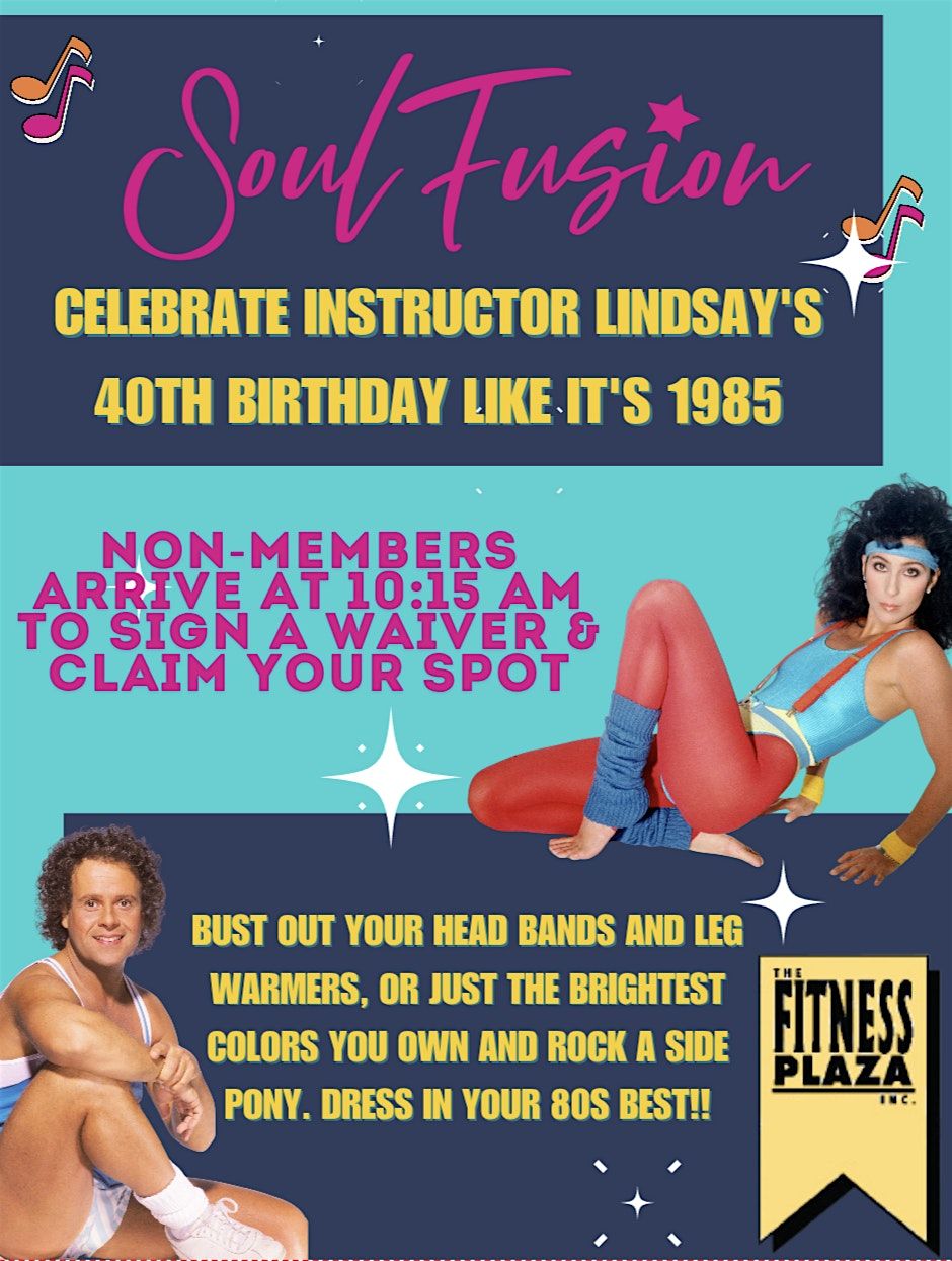 SOULfusion 80's Pop Up Class