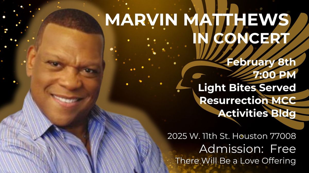 An Evening of Christian Music with Marvin Matthews