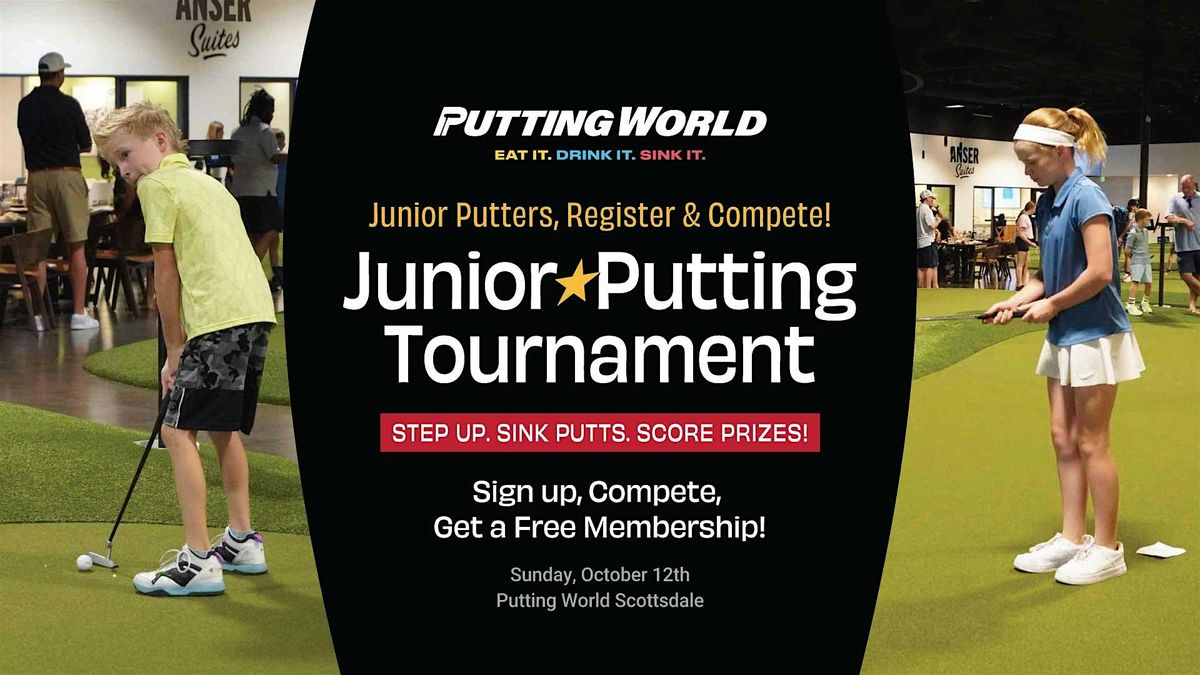 Junior Putting Tournament Oct '25