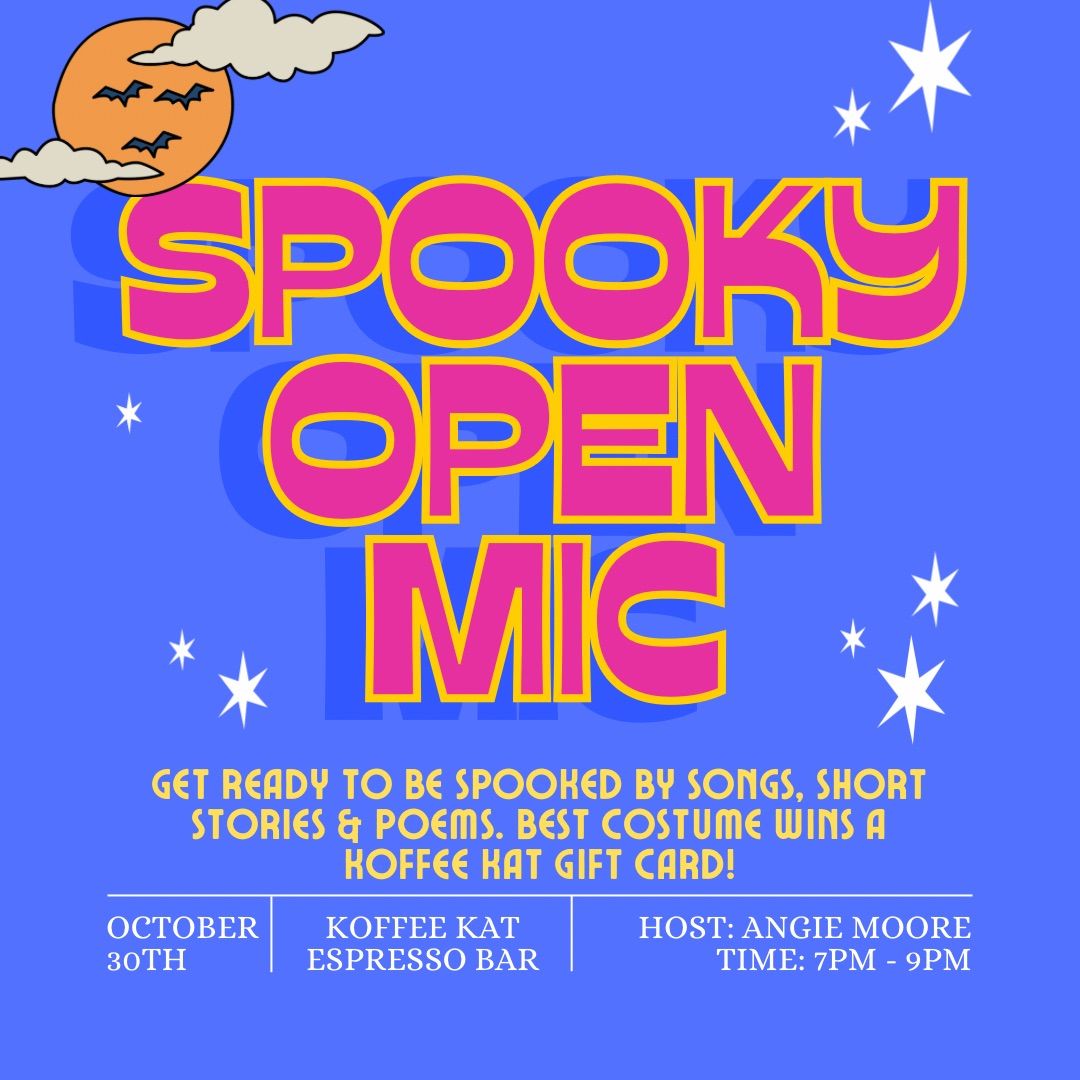 Spooky Open Mic