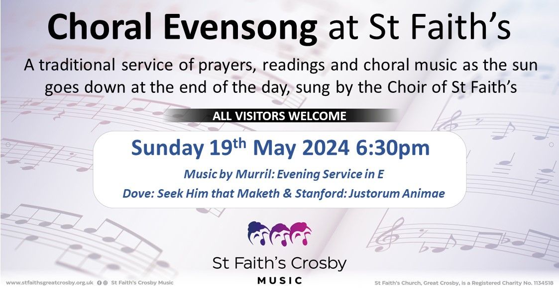 Choral Evensong at St Faith's Church