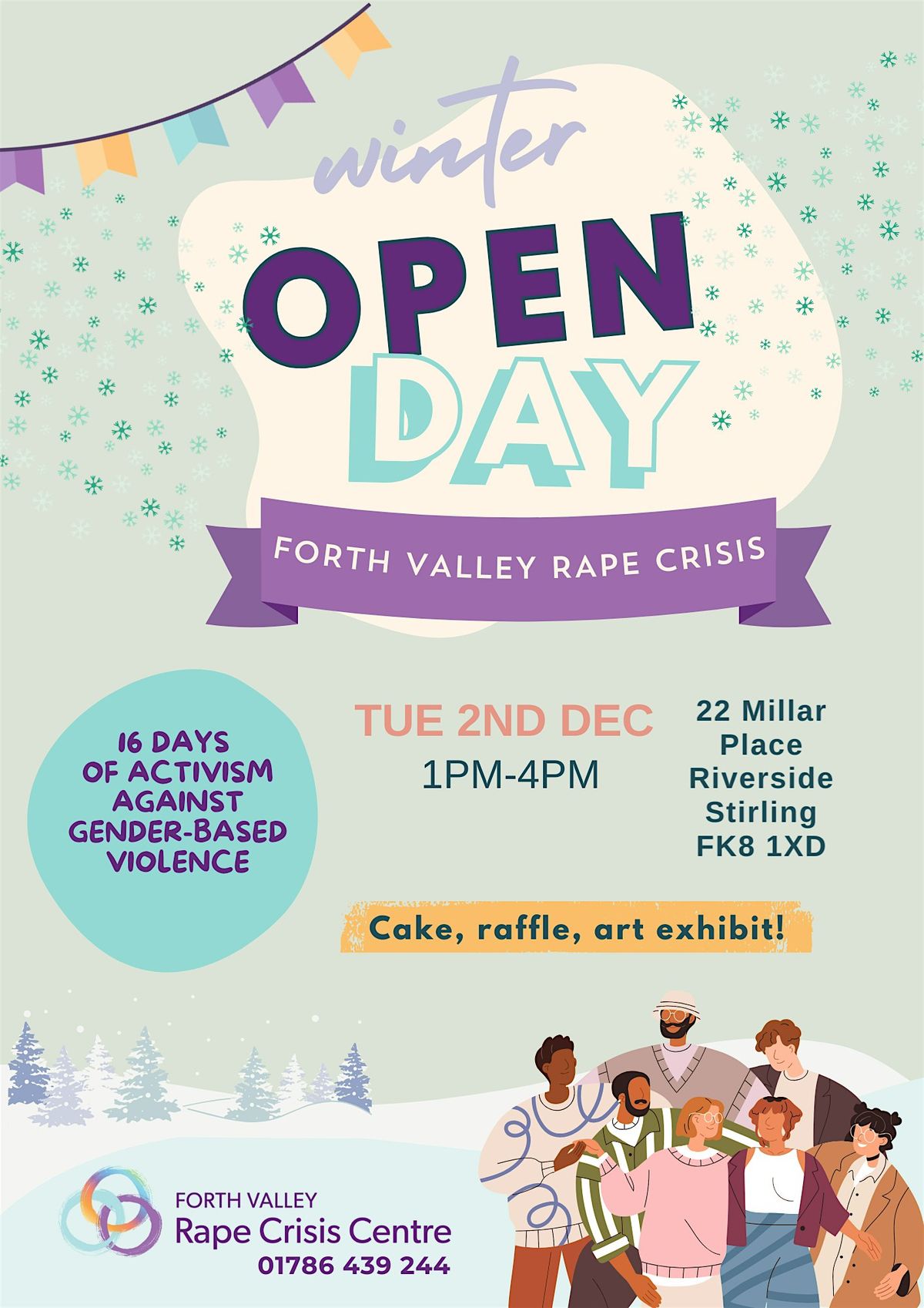 Forth Valley Rape Crisis Winter Open Day