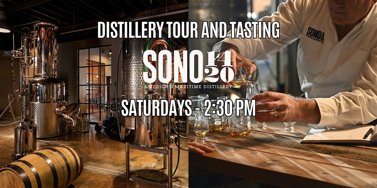 SoNo 1420 Saturday Distillery Tour & Tasting
