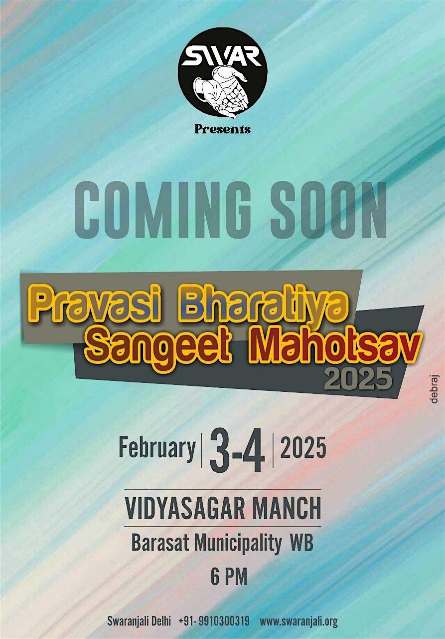 Pravasi Bharatiya Sangeet Mahotsav 2025 by Swaranjali Delhi