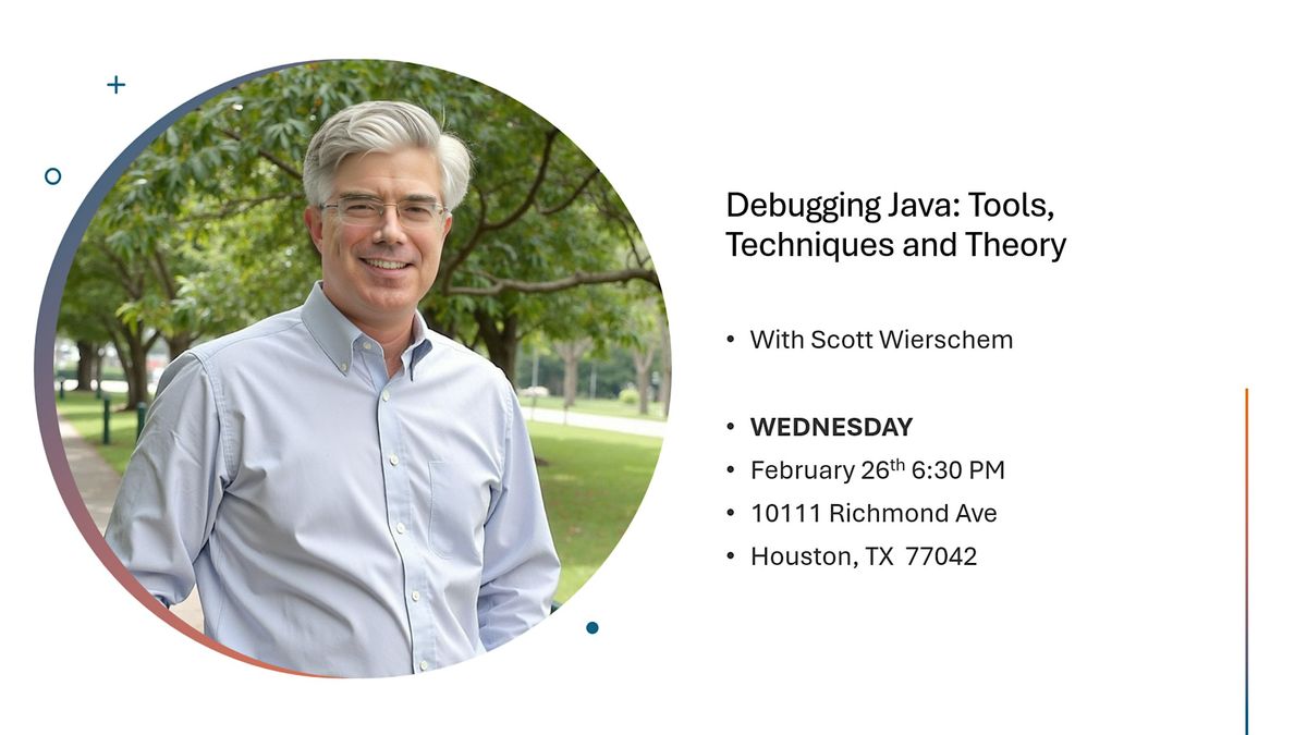 Debugging Java: Tools, Techniques, and Theory with Scott Wierschem