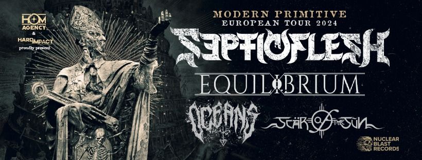 Septicflesh + Equilibrium + guests \u2022 Le Metronum, Toulouse